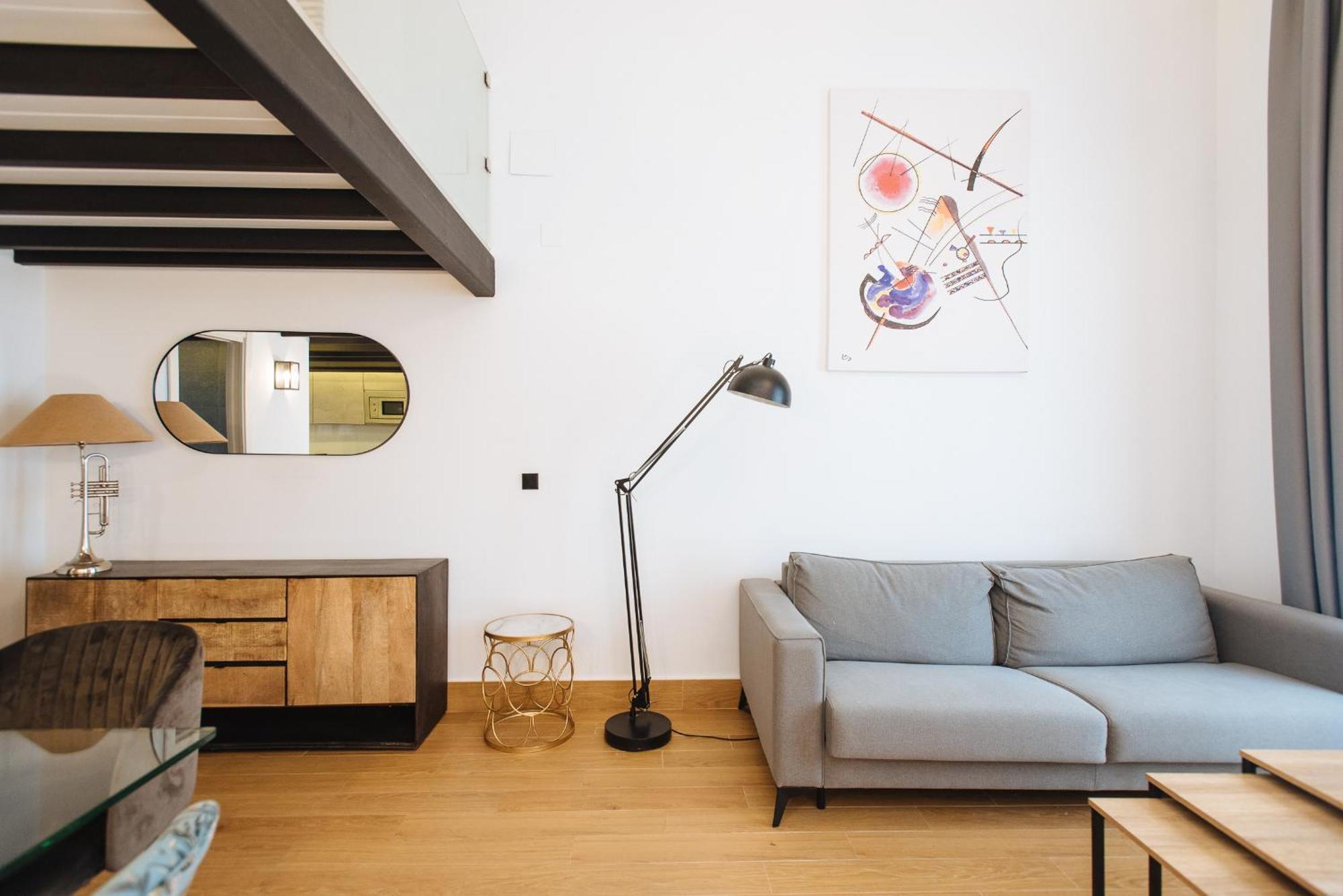 Ferienwohnung Loft Patricia Nervion Sevilla Exterior foto